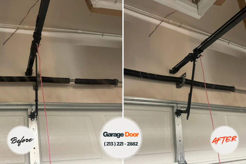 Before and after: garage door repair near me South Beach